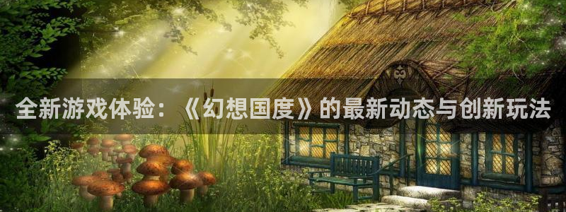 赢咖娱乐登陆地址：全新游戏体验：《幻想国度》的最新动态与创新